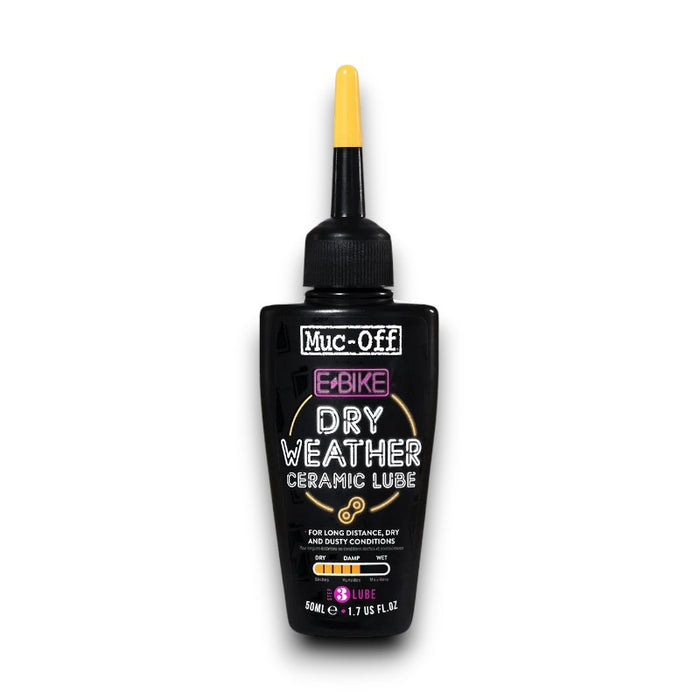 Muc-Off eBike Dry Lube Bicycle Lubricants for Drip Application and Chain Protection  Bicycle Lubricants