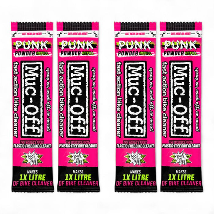 Muc-Off Punk Powder 4 Pack Bicycle Cleaners