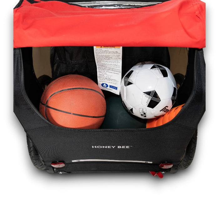 Burley Honey Bee Child Trailer Red Bicycle Trailers