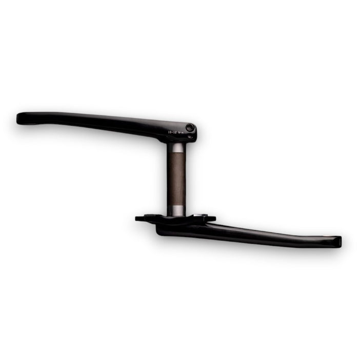 Promax HF-2 Crankset 180mm 24mm Spindle 2-Piece Black Bicycle Cranksets