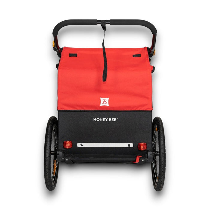 Burley Honey Bee Child Trailer Red Bicycle Trailers