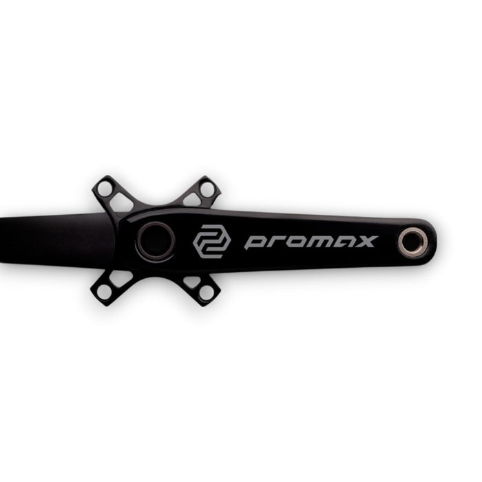 Promax HF-2 Crankset 180mm 24mm Spindle 2-Piece Black Bicycle Cranksets