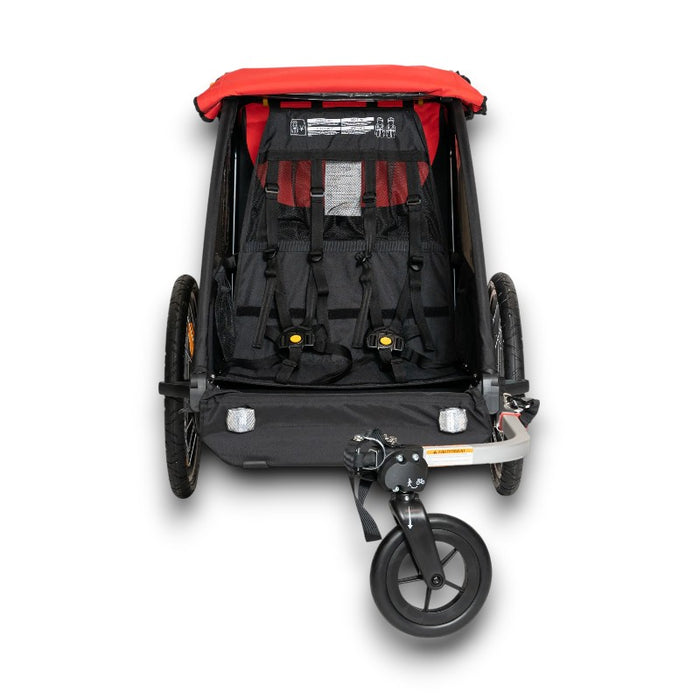 Burley Honey Bee Child Trailer Red Bicycle Trailers
