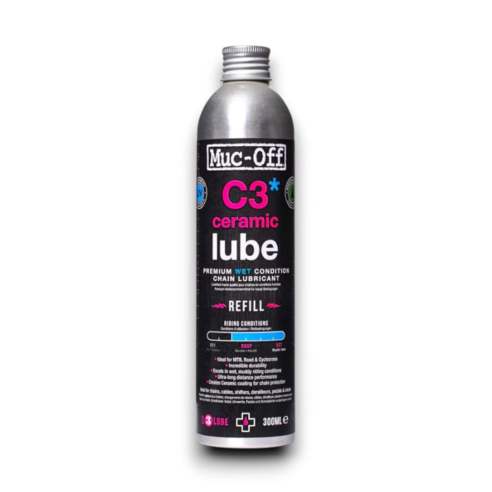Muc-Off C3 Wet Ceramic Bike Chain Lube High-Performance Bicycle Lubricant