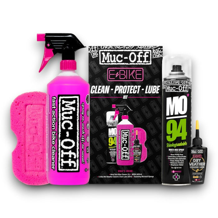 Muc-Off Ebike Clean Protect Lube Kit Bicycle Lubricants