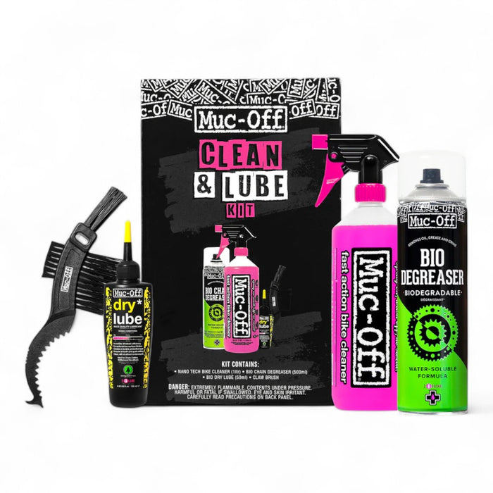 Muc-Off Bike Care Kit: Clean and Lube Bicycle Cleaners