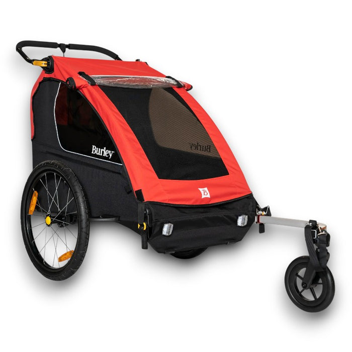 Burley Honey Bee Child Trailer Red Bicycle Trailers