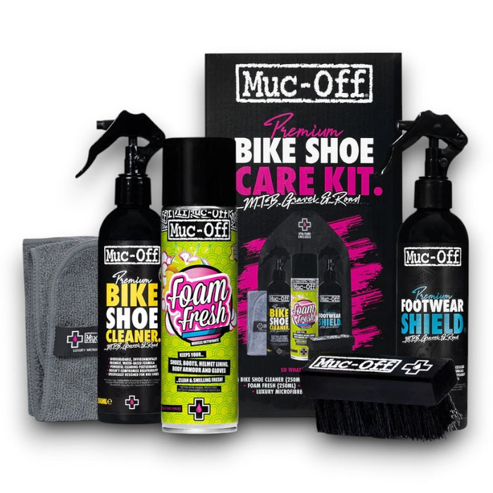 Muc-Off Premium Bike Shoe Care Kit Bicycle Shoe Accessories