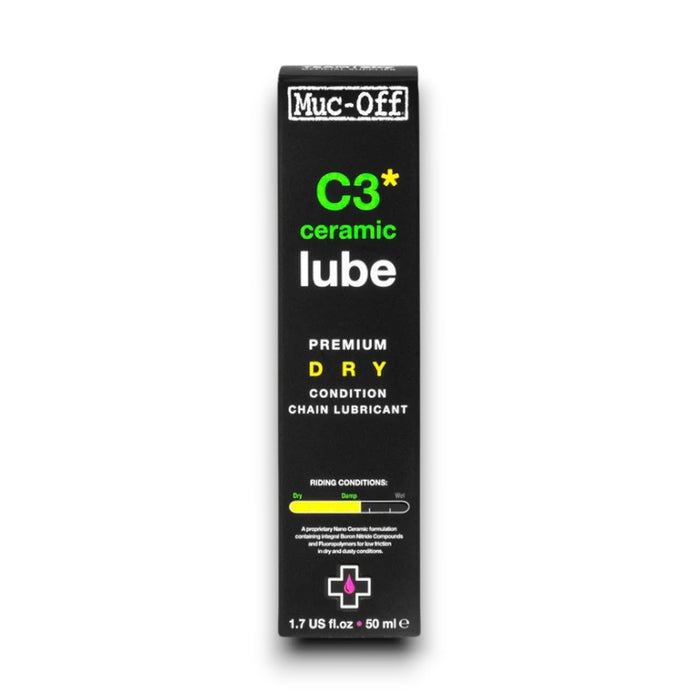 Muc-Off C3 Dry Ceramic with UV Torch Bicycle Lubricants