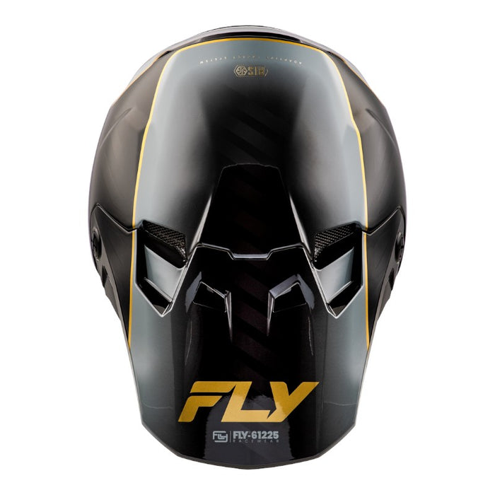 FLY RACING Formula Tri-Weave Composite Underglow Motorcycle Helmets