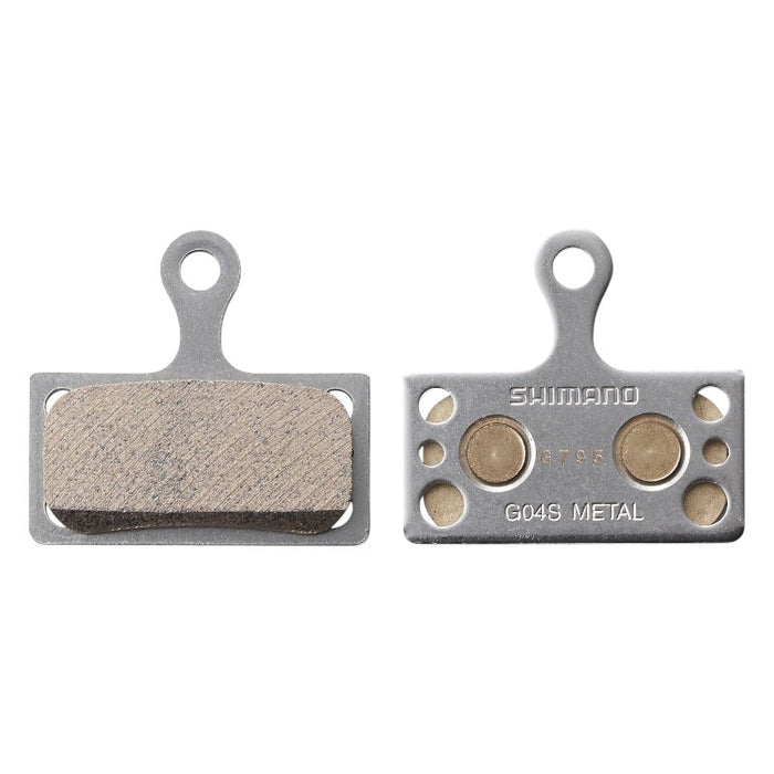 SHIMANO G04S METAL PAD W/O FIN, W/SPRING, W/ SPLIT PIN, 1 PAIR