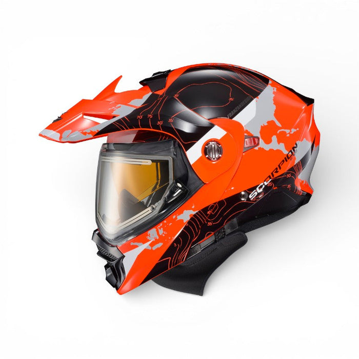 SCORPION EXO AT960 Topographic Dual Pane Cold Weather Motorcycle Helmets
