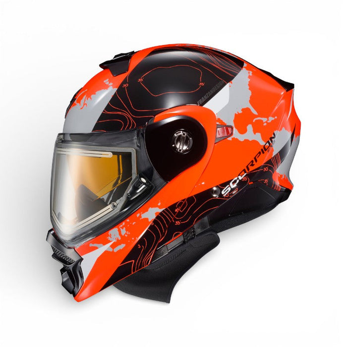 SCORPION EXO AT960 Topographic Dual Pane Cold Weather Motorcycle Helmets