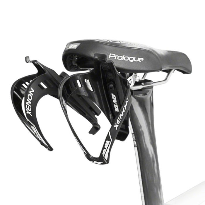 XLAB Mini Wing 105 Saddle Mounted Dual Water Bottle Carrier System Bicycle Bottle Cages