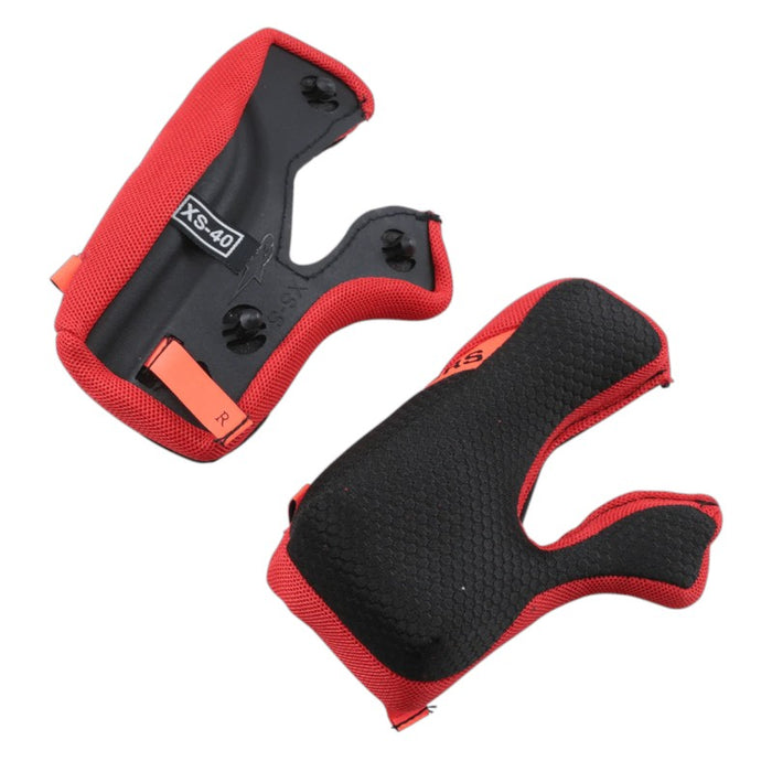 Alpinestars Supertech M10/M8 Cheek Pads +5mm Motorcycle Helmet Accessories