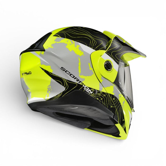 SCORPION EXO AT960 Topographic Dual Pane Cold Weather Motorcycle Helmets