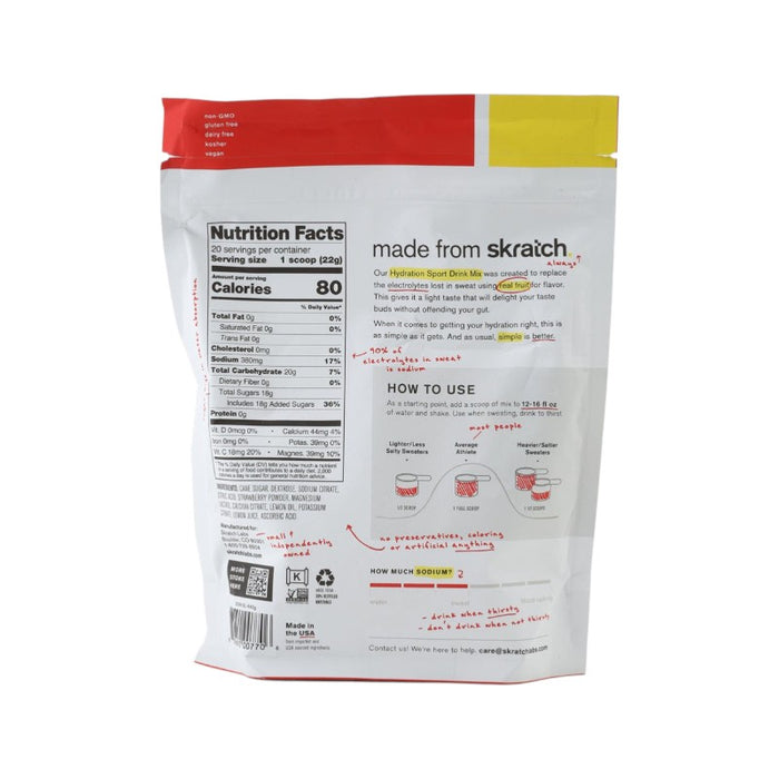 Skratch Labs Sport Hydration Bicycle Nutrition Drink Mixes