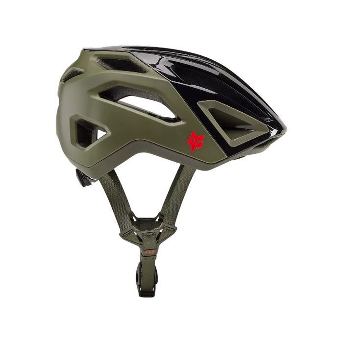 Fox Racing Crossframe Pro Ashr Olv Grn Small Bicycle Helmets