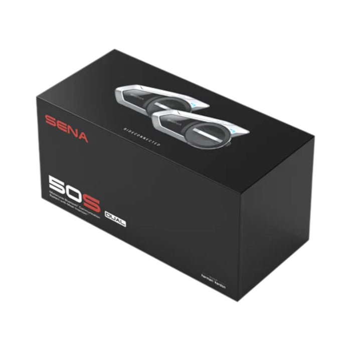 SENA 50s HD Bluetooth Comm System Sound by Harman Kardon Motorcycle Audio/Communication