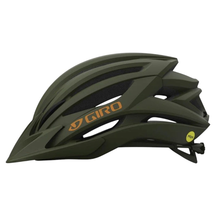 Giro Artex MIPS Bicycle Helmets Matte Trail Green Small - Open Box (Without Box)