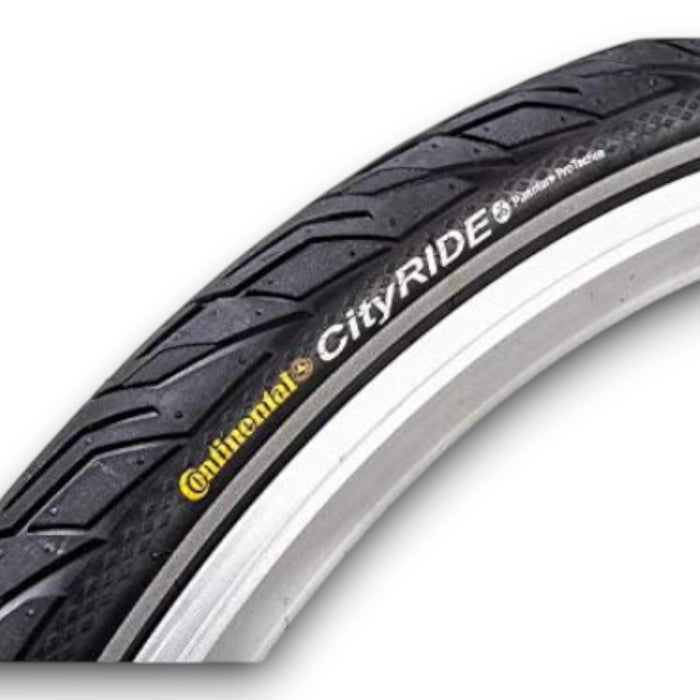 Continental Ride City Clincher Wire ExtraPuncture Belt E25 Bicycle Tires