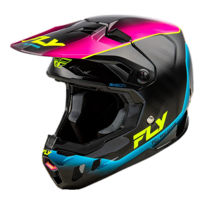 FLY RACING Formula Tri-Weave Composite Underglow Motorcycle Helmets
