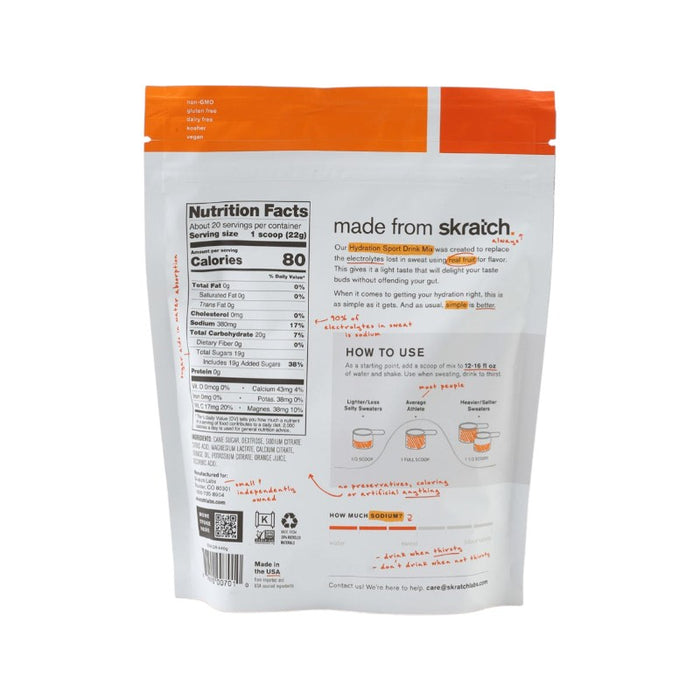 Skratch Labs Sport Hydration Bicycle Nutrition Drink Mixes