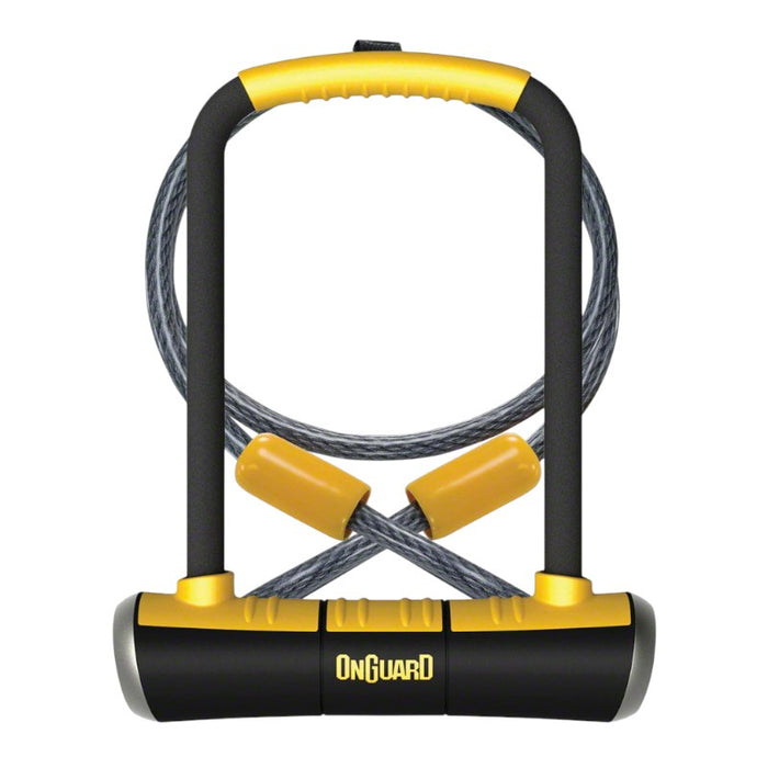 OnGuard PitBull Series Keyed Includes cable and bracket Bicycle U-Locks