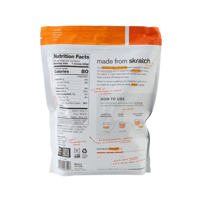 Skratch Labs Sport Hydration Bicycle Nutrition Drink Mixes