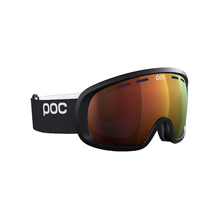 POC Fovea Mid Uranium Black/Partly Sunny Orange One Size Snow Goggles