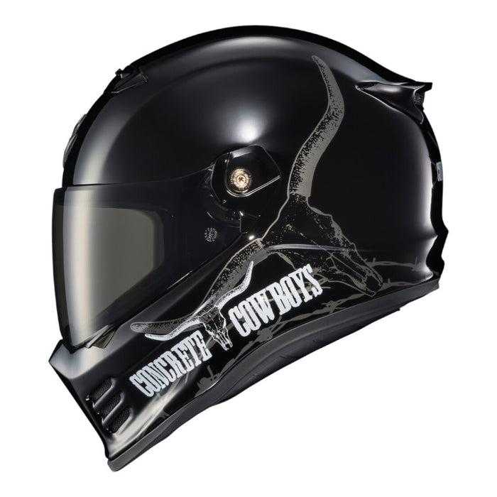 SCORPION EXO Covert Fx Full Face Concrete Cowboys Motorcycle Helmets