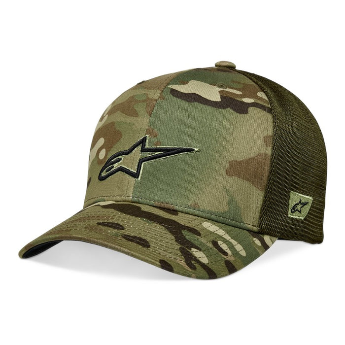 Alpinestars Recon Camo Trucker Hat Motorcycle Headgear