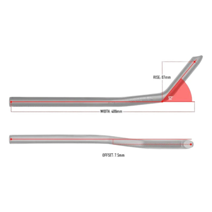 Profile Design Sonic Ergo 52a Aerobar Bicycle Handlebars