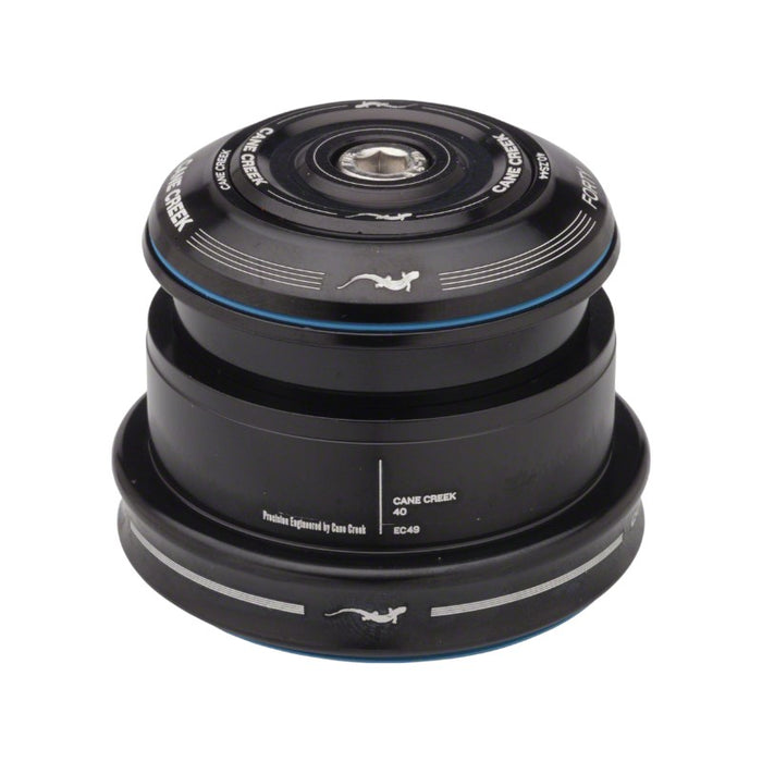 Cane Creek 40 ZS44/28.6 / EC49/40 Tapered Steerer Black Bicycle Headsets