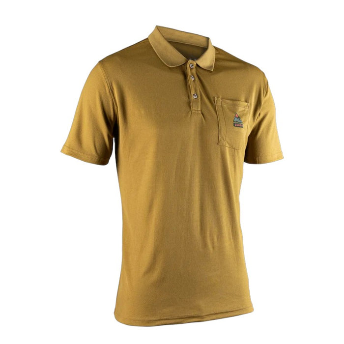 Leatt Polo Shirt Team Short Motorcycle Apparel