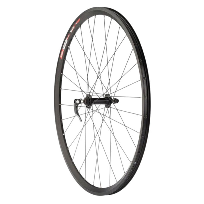 Sta-Tru Double Wall Front Wheel - 27.5 QR x 100mm Rim Brake Black Clincher