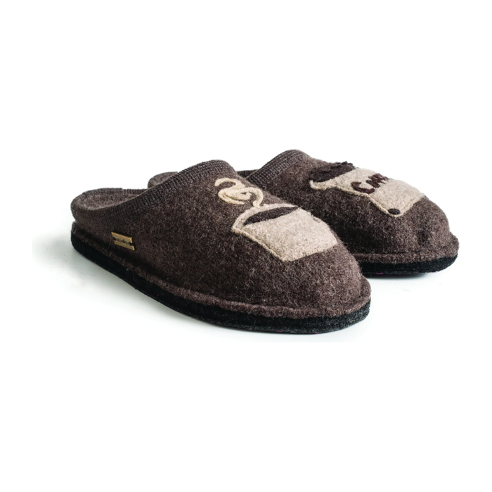 Haflinger Coffee Lifestyle Slippers