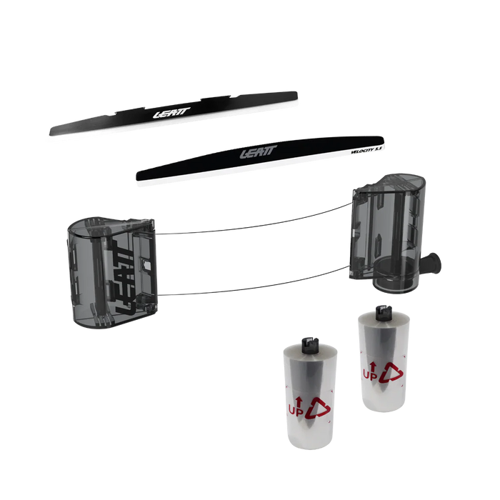 Leatt Roll-Off Velocity Kit 5.5/6.5 Canisters+Film+Dirt Strips Motorcycle Goggles