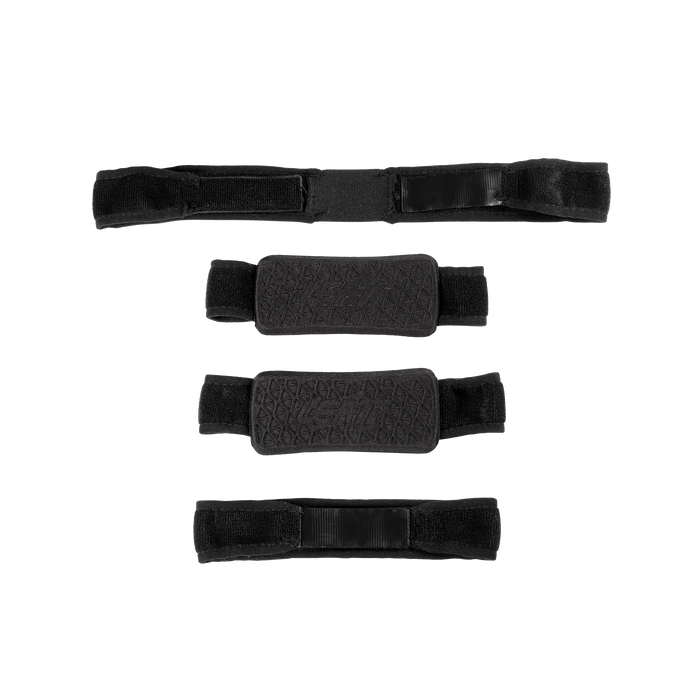 Leatt X-Frame Knee Brace Strap Kit Black Bicycle Knee & Shin Pads
