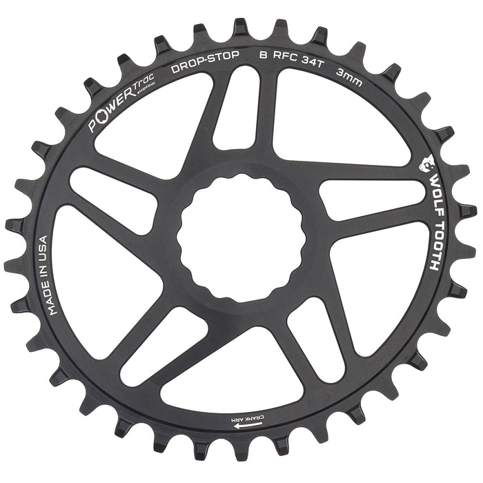 Wolf Tooth Oval Direct Mount Bicycle Chainrings for Race Face Cinch