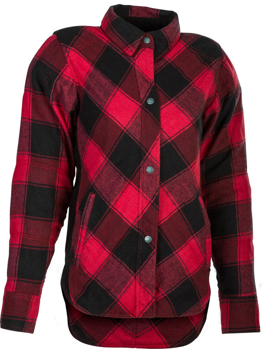 HIGHWAY 21 Women'S Rogue Flannel Motorcycle Shirts