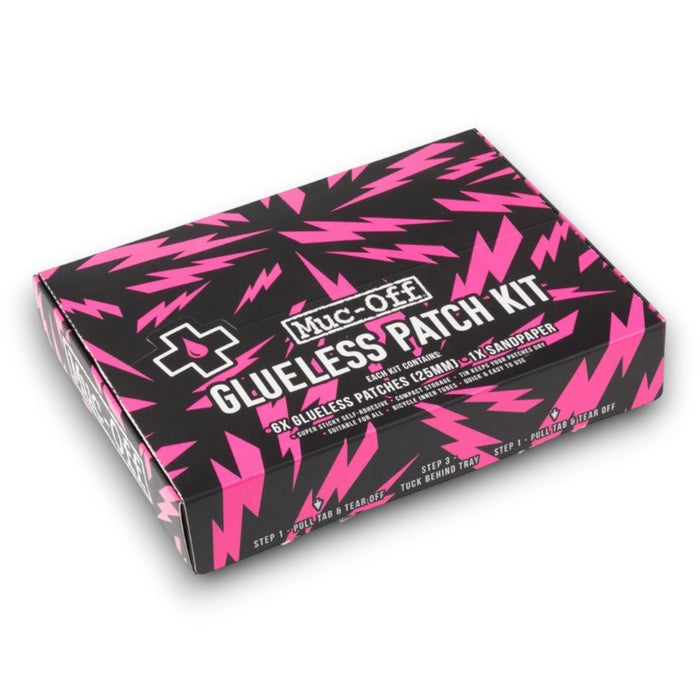 Muc-Off Glueless Patch Kit 20 PCS Bicycle Tube and Tire Repair