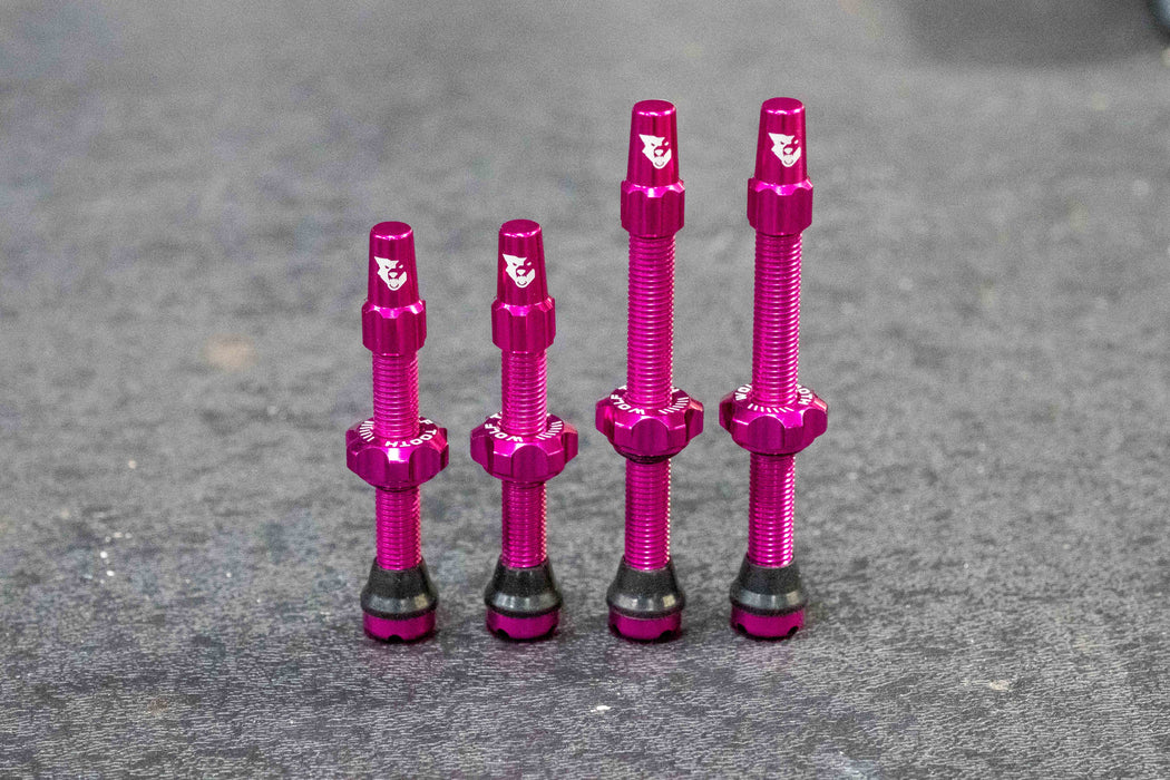 Wolf Tooth Tubeless Presta Bicycle Tire Valves Stem Kit