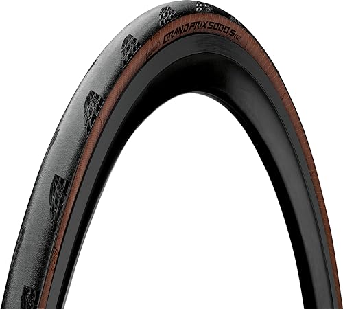 Continental Grand Prix 5000 S TR Tire - 700 x 28 Tubeless Folding Black/Transparent BlackChili Vectran Breaker LazerGrip ACT