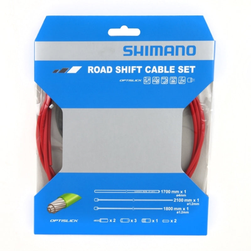 Shimano Road Optislik Shift Cable Set Yellow