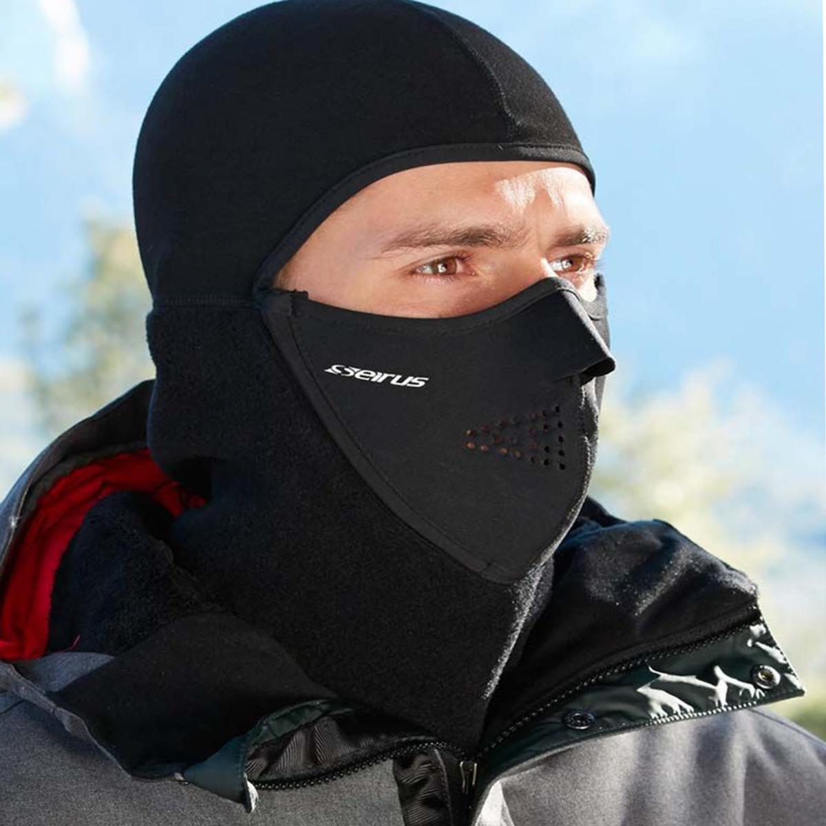 Seirus Innovation Magnemask Combo Thick N Thin - Black - X-Small
