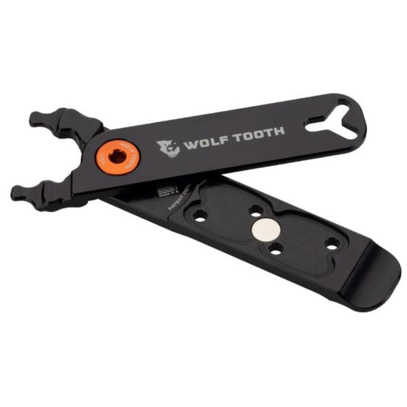 Wolf Tooth Master Link Combo Pliers Bolt Orange