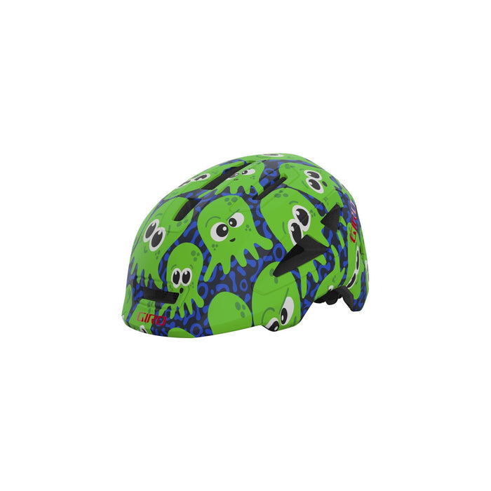 Giro Scamp II Youth Matte Midnight/Bright Green Inke