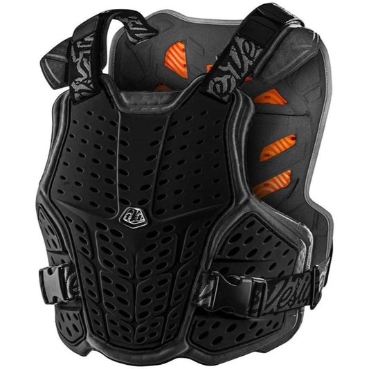 Troy Lee Designs Rockfight Ce Chest Protector Solid Black X-Large/2X-Large