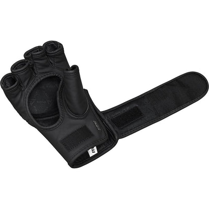 RDX Sports Grappling Glove F15 Matte Black Large